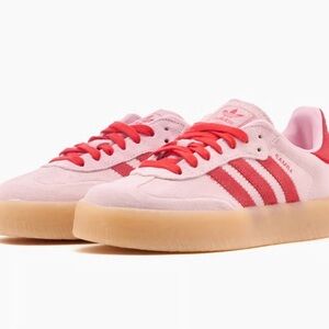 Adidas Women's Samba Clear Pink/Better Scarlet - NEW